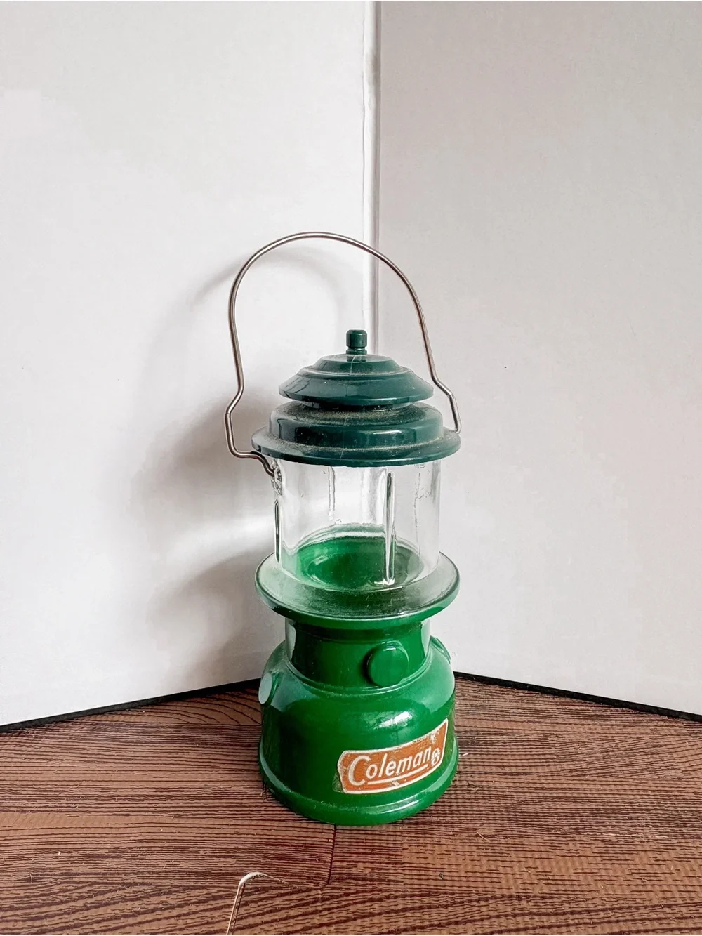 Avon Green 1970’s Mini Coleman Lantern Bottle